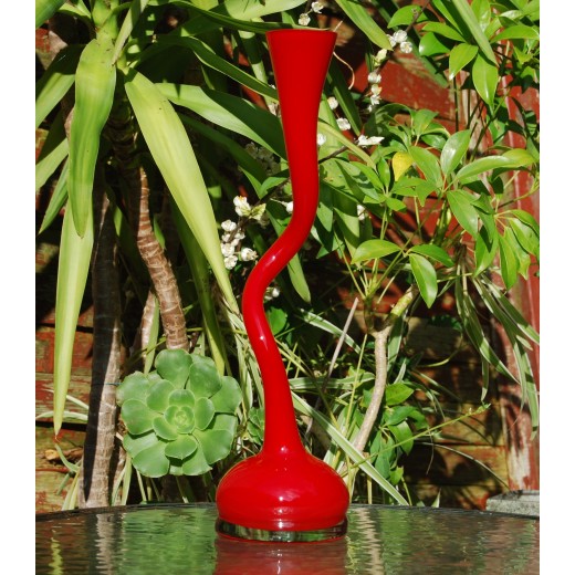 Rød - Swing vase