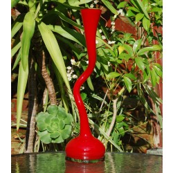 Rød - Swing vase